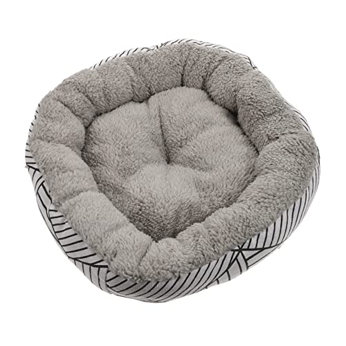 Hohopeti Komfortables Haustiernest Warmes Hundebett Haustiermatte Plüsch-hundebett Zuhause Für Katzen Und Welpen von Hohopeti