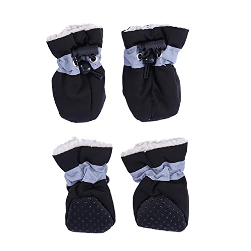 Hohopeti Hundeschuhe Warm Größe 5 Regenstiefel für und Große Haustiere Bequem Schwarz Hohopeti Hundeschuhe Warm Größe 5 Regenstiefel für und Große Haustiere Bequem Schwarz von Hohopeti