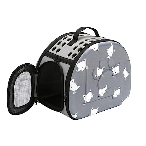Hohopeti Haustiertasche Reise weitermachen Katzengehege im Freien pet Backpack Katzen Tragetasche katzenkörbe Umhängetasche Reisehandtasche Katzentransporter Tragetasche für Katzen Eva Grey Hohopeti Haustiertasche Reise weitermachen Katzengehege im Freien pet Backpack Katzen Tragetasche katzenkörbe Umhängetasche Reisehandtasche Katzentransporter Tragetasche für Katzen Eva Grey von Hohopeti
