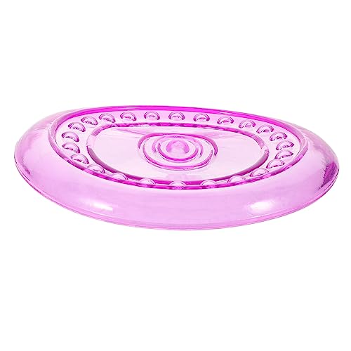 Hohopeti Hund Fliegende Untertasse Hundetrainingsspielzeug Hund Wurfscheibe Dog chew Toy hundekauspielzeuge Outdoor Spielzeug Outdoor-Spielset Hund fliegendes Plattenspielzeug Violett Hohopeti Hund Fliegende Untertasse Hundetrainingsspielzeug Hund Wurfscheibe Dog chew Toy hundekauspielzeuge Outdoor Spielzeug Outdoor-Spielset Hund fliegendes Plattenspielzeug Violett von Hohopeti