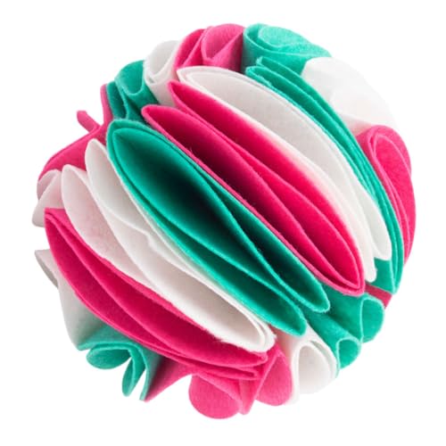 Hohopeti Haustier Schnüffelbälle Spielzeug Buntes Kauspielzeug für Hunde 15CM Slow Feeder Hundefutter Leckagespielzeug Hohopeti Haustier Schnüffelbälle Spielzeug Buntes Kauspielzeug für Hunde 15CM Slow Feeder Hundefutter Leckagespielzeug von Hohopeti
