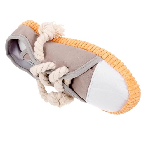 Hohopeti Hundespielzeug Kauspielzeug für Welpen Baumwollseil Canvas Schuhform Langlebig Sicher Zahnpflege Molar zur Zahnhygiene für Kleine und Mittelgroße Hunde Hohopeti Hundespielzeug Kauspielzeug für Welpen Baumwollseil Canvas Schuhform Langlebig Sicher Zahnpflege Molar zur Zahnhygiene für Kleine und Mittelgroße Hunde von Hohopeti