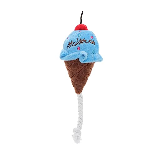 Hohopeti Hundespielzeug aus Plüsch mit Eiscreme quietschendes Kauspielzeug für Welpen süßes Spiel- und Soundspielzeug für Hunde und Katzen Hohopeti Hundespielzeug aus Plüsch mit Eiscreme quietschendes Kauspielzeug für Welpen süßes Spiel- und Soundspielzeug für Hunde und Katzen von Hohopeti