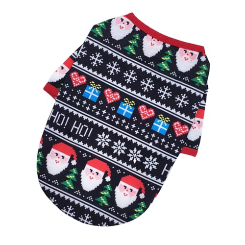 Hohopeti Hundeweihnachtskleidung Pyjama-Shirts Weihnachtswelpenpullover Hundekleidung Haustierkleidung Kleider Outfit Hund lustige Kleidung Haustier-Partykostüm Weihnachtskostüme von Hohopeti