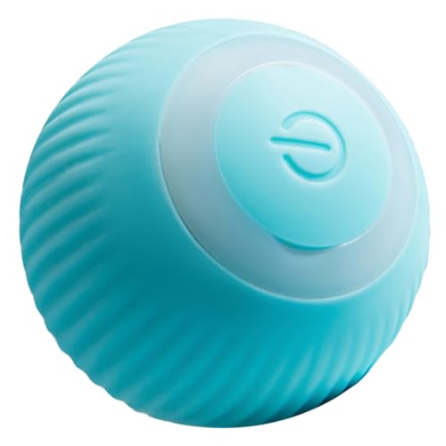 Hohopeti Intelligenter Katzen-Teaser-Ball Katzenbälle Kratzen Kratzkätzchen Spielzeug Laufrad Für Katzen Tragbares Katzenballspielzeug Katze Katzenminze Spielzeug Sky-Blue Kieselgel Hohopeti Intelligenter Katzen-Teaser-Ball Katzenbälle Kratzen Kratzkätzchen Spielzeug Laufrad Für Katzen Tragbares Katzenballspielzeug Katze Katzenminze Spielzeug Sky-Blue Kieselgel von Hohopeti