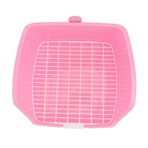 Hohopeti Kaninchen Mini Toilette mit Rutschfestem Boden und Sicherungsverschluss Tragbares Wc für Kaninchen und Meerschweinchen für Wohnzimmer Garten und Park Geräumiges Kleintier Hohopeti Kaninchen Mini Toilette mit Rutschfestem Boden und Sicherungsverschluss Tragbares Wc für Kaninchen und Meerschweinchen für Wohnzimmer Garten und Park Geräumiges Kleintier von Hohopeti
