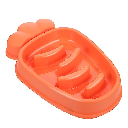 Hohopeti Karottenförmiger Slow Feeder für Katzen und Gesundes Futtergeschirr für Langsame Fütterung Ergonomisches Design zur Verdauung Schling Hohopeti Karottenförmiger Slow Feeder für Katzen und Gesundes Futtergeschirr für Langsame Fütterung Ergonomisches Design zur Verdauung Schling von Hohopeti