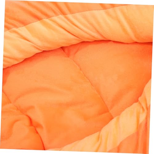 Hohopeti Karottenförmiges Kaninchenbett Mittlere Weiches Warmes Haustiernest für Kleine Hunde Katzen Kaninchen Gemütlicher Schlafplatz mit Stabilem Design als Geschenk Zufällige Farbe von Hohopeti