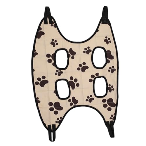 Hohopeti Katzenpflege Hängematte Sling aus Strapazierfähigem Oxford Pflegeleicht Maschinenwaschbar rutschfest für Nagelpflege und Wellness Geeignet für Katzen und Kleine Haustiere von Hohopeti