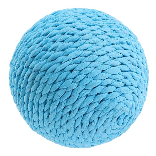Hohopeti Interaktives Katzenspielzeug Aus Papierseil Bissfester Spielball Für Drinnen Und Draußen Für Gelangweilte Katzen Und Kätzchen Fördert Aktives Spielen Und Kauen Hohopeti Interaktives Katzenspielzeug Aus Papierseil Bissfester Spielball Für Drinnen Und Draußen Für Gelangweilte Katzen Und Kätzchen Fördert Aktives Spielen Und Kauen von Hohopeti