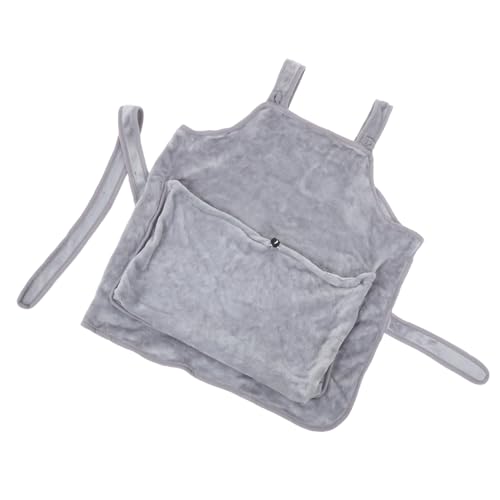 Hohopeti Katzen Tragetasche Mit Bequemem Trage-Apron Weiche Haustier Schlafapron Für Kleine Hunde Und Katzen Stilvolles Design Und Praktischer Stauraum Für Unterwegs Und Zuhause von Hohopeti