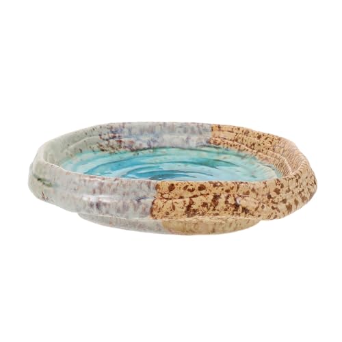 Hohopeti Keramik Bienen Tränke mit Rissglasur Dekorative Outdoor Bienen und Schmetterlings Wasserstation für Garten Langlebige Wasser Schale für Bienenfütterung und Gartendekoration Hohopeti Keramik Bienen Tränke mit Rissglasur Dekorative Outdoor Bienen und Schmetterlings Wasserstation für Garten Langlebige Wasser Schale für Bienenfütterung und Gartendekoration von Hohopeti