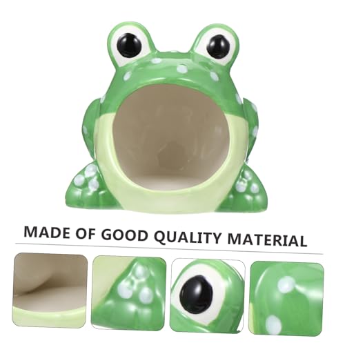 Hohopeti Keramik Hamster Versteck Höhle Cartoon Form Kleintier Haus Nager Versteckspielzeug für Zwerghamster Meerschweinchen Kaninchen Schlafhöhle Hohopeti Keramik Hamster Versteck Höhle Cartoon Form Kleintier Haus Nager Versteckspielzeug für Zwerghamster Meerschweinchen Kaninchen Schlafhöhle von Hohopeti