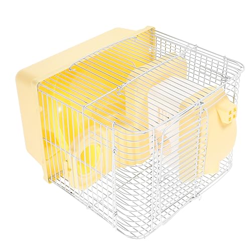 Hohopeti Hamsterkäfig Rattenkäfig Großer Haustiervilla Mit Trinkflasche Laufrad Und Futternapf Abnehmbarer Kunststoffwanne Für Hamster Mäuse Rennmäuse Hohopeti Hamsterkäfig Rattenkäfig Großer Haustiervilla Mit Trinkflasche Laufrad Und Futternapf Abnehmbarer Kunststoffwanne Für Hamster Mäuse Rennmäuse von Hohopeti
