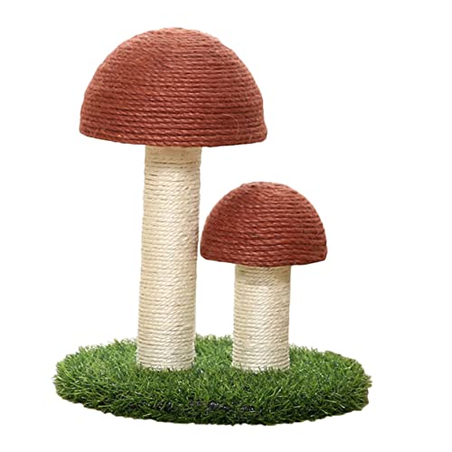 Hohopeti Katzenkratzbaum Kratzbaum Sisalbrett Für Kätzchen Haustierspielzeug Natürliche Pilzform Schützt Möbel Einzigartige Texturen Hohopeti Katzenkratzbaum Kratzbaum Sisalbrett Für Kätzchen Haustierspielzeug Natürliche Pilzform Schützt Möbel Einzigartige Texturen von Hohopeti