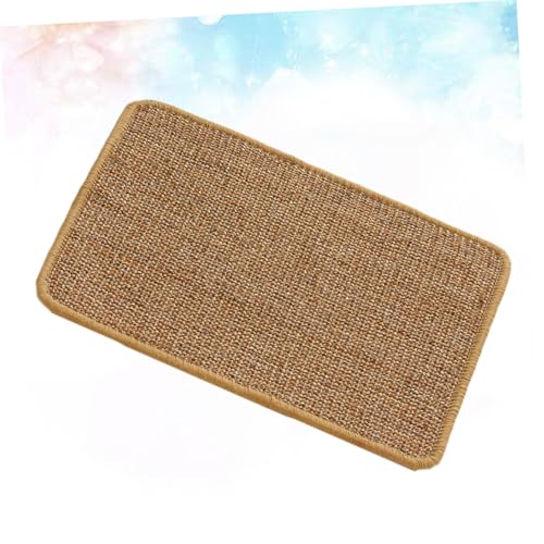 Hohopeti Kratzmatte Katze Sisal Langlebig Krallenschutz Matte Katzen Kratzmatte Möbel Schutz Krallenschärfer Haustier Zubehör für Sofa Tisch Katzenbett von Hohopeti