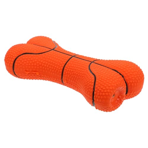 Hohopeti Latex Kauspielzeug mit Quietschfunktion Langlebiger Basketball Knochen für Hunde Sicherer Zahnpflege spielspaß Interaktives Hundespielzeug gegen Langeweile Geeignet für Welpen und Hohopeti Latex Kauspielzeug mit Quietschfunktion Langlebiger Basketball Knochen für Hunde Sicherer Zahnpflege spielspaß Interaktives Hundespielzeug gegen Langeweile Geeignet für Welpen und von Hohopeti