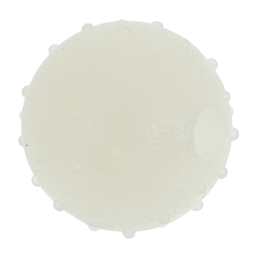 Hohopeti Leuchtender Strapazierfähiger Hundespielzeug-Ball aus Gummi Interaktiver Kauspielzeug für Mittlere und Große Hunde Glow in The Dark Fördert Kaukraft und Aktives Spiel von Hohopeti