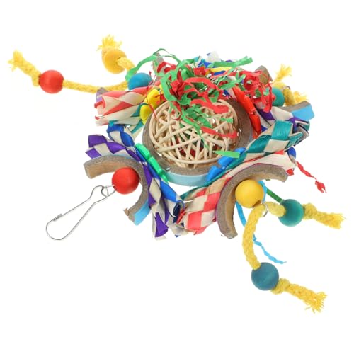 Hohopeti Papageien Spielzeug Für Käfig Buntes Hängespielzeug Für Vögel Kauspielzeug Für Wellensittiche Und Papageien Fördert Spielen Und Dekoration Hohopeti Papageien Spielzeug Für Käfig Buntes Hängespielzeug Für Vögel Kauspielzeug Für Wellensittiche Und Papageien Fördert Spielen Und Dekoration von Hohopeti
