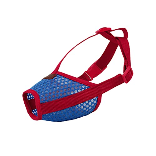 Hohopeti Mesh-Maulkorb für Hunde zur Kontrolle von Kauen und Bellen. Bequeme waschbare Maulkorbmaske für Hunde. Hohopeti Mesh-Maulkorb für Hunde zur Kontrolle von Kauen und Bellen. Bequeme waschbare Maulkorbmaske für Hunde. von Hohopeti