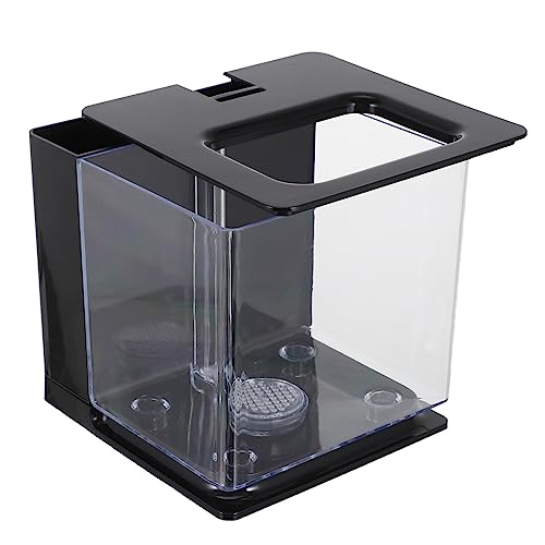 Hohopeti Mini Aquarium Automatische Fisch Tank Für Pflanzen Fische Garnelen Schildkröten Hohopeti Mini Aquarium Automatische Fisch Tank Für Pflanzen Fische Garnelen Schildkröten von Hohopeti