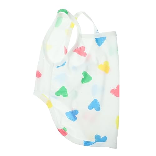 Hohopeti Fashionable Sommer Hundeweste Atmungsaktive Dekorative Kleider Für Kleine Hunde Süßes Design Mit Blumenstickerei Für Warme Tage von Hohopeti
