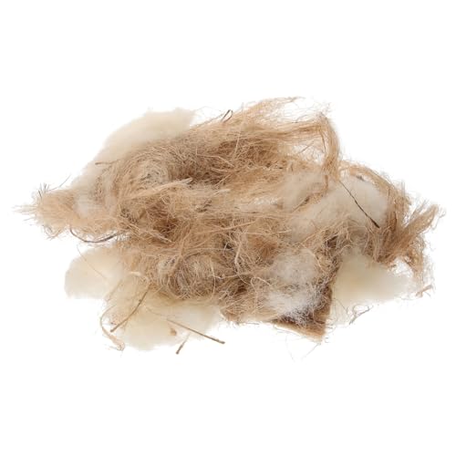 Hohopeti Natürliche Nistmaterialien Mischung für Vögel und Kleintiere Trockenes Weiches Nest Bett für Kanarienvögel Papageien Hamster Kaninchen Nistmaterial Vogelzubehör Hohopeti Natürliche Nistmaterialien Mischung für Vögel und Kleintiere Trockenes Weiches Nest Bett für Kanarienvögel Papageien Hamster Kaninchen Nistmaterial Vogelzubehör von Hohopeti