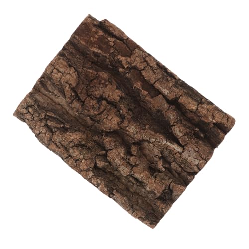 Hohopeti Natürliches Terrarium Korkrinden Hintergrund Klettermatte für Reptiliengehege Dekorative Baumrinde für Gecko Chamäleon Spinne Schildkröte Pflegeleicht Platzsparend Vielseitig von Hohopeti