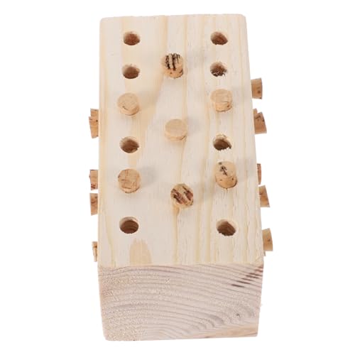 Hohopeti Spielzeug Papagei Papagei Kauen Spielzeug Vogel Holz Block Vogel Kauen Spielzeug Sicher Hohopeti Spielzeug Papagei Papagei Kauen Spielzeug Vogel Holz Block Vogel Kauen Spielzeug Sicher von Hohopeti