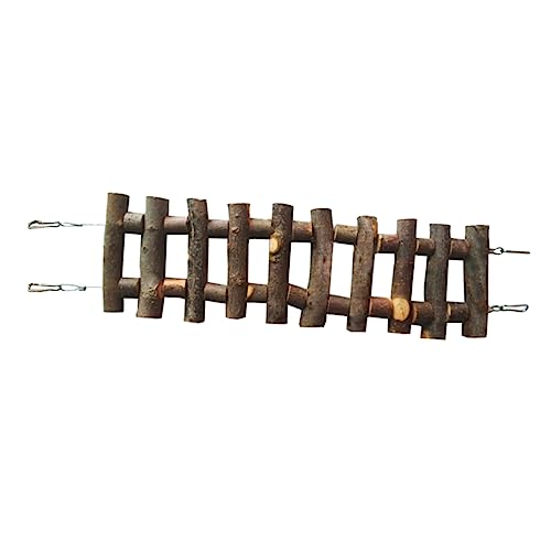 Hohopeti Papagei-holztrittleiter Vogel-kletterspielzeug Holz-Chinchilla-Leiter Für Heimvögel Trainingsspielzeug 50 cm Haken Hohopeti Papagei-holztrittleiter Vogel-kletterspielzeug Holz-Chinchilla-Leiter Für Heimvögel Trainingsspielzeug 50 cm Haken von Hohopeti