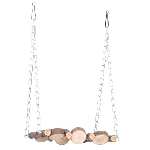 Hohopeti Parrot Swing Toy Für Vögel Hängeschaukel Für Papageien Und Sittiche Interaktives Spielzeug Und Balancetraining Für Vogelkäfige Hohopeti Parrot Swing Toy Für Vögel Hängeschaukel Für Papageien Und Sittiche Interaktives Spielzeug Und Balancetraining Für Vogelkäfige von Hohopeti