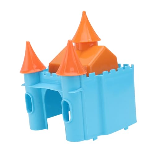Hohopeti Plastik Hamsterhaus mit Halbgeschlossenem Design zur Temperaturerhaltung Luxuriöses Schlafnest für Zwerghamster und Kleine Haustiere Ganzjährig Geeignet Sicheres Zufällige Farbe von Hohopeti