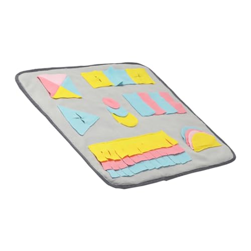 Hohopeti Puppy Sniffing Mat für Langsame Fütterung Interaktive Schnüffelmatte für Hunde und Kleine Haustiere Rutschfester Langlebiger und Waschbarer Futterteppich zur Futterinstinkts Hohopeti Puppy Sniffing Mat für Langsame Fütterung Interaktive Schnüffelmatte für Hunde und Kleine Haustiere Rutschfester Langlebiger und Waschbarer Futterteppich zur Futterinstinkts von Hohopeti