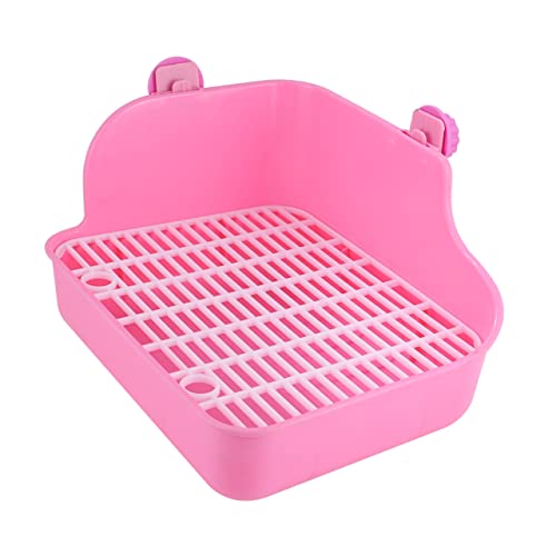 Hohopeti Quadratische Toilettenschüssel Für Hamster Und Kaninchen Häschen Töpfchen PIPI Pad Halter Für Hunde Meerschweinchen Töpfchen Trainer Haustier Toilette Töpfchen Trainer Hohopeti Quadratische Toilettenschüssel Für Hamster Und Kaninchen Häschen Töpfchen PIPI Pad Halter Für Hunde Meerschweinchen Töpfchen Trainer Haustier Toilette Töpfchen Trainer von Hohopeti