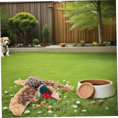 Hohopeti Quietschendes Hundespielzeug Plüsch Hühnchen Robust Kauspielzeug für Welpen und Kleine Mittlere Hunde Interaktives Trainingsspielzeug zur Beschäftigung und Angstlösung Hohopeti Quietschendes Hundespielzeug Plüsch Hühnchen Robust Kauspielzeug für Welpen und Kleine Mittlere Hunde Interaktives Trainingsspielzeug zur Beschäftigung und Angstlösung von Hohopeti