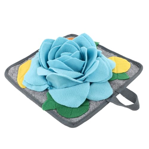 Hohopeti Rabbit Foraging Mat für Kaninchen Blaues Schnüffelspielzeug mit Rutschfester Unterseite Fördert Natürliches Suchverhalten und Stressabbau Interaktive Trainingsmatte für Kleine Hohopeti Rabbit Foraging Mat für Kaninchen Blaues Schnüffelspielzeug mit Rutschfester Unterseite Fördert Natürliches Suchverhalten und Stressabbau Interaktive Trainingsmatte für Kleine von Hohopeti
