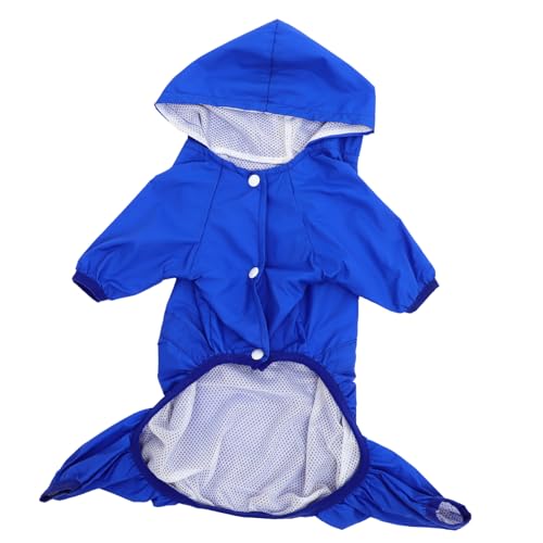 Hohopeti Welpen-Regenmantel Reflektierend Und Mit Elastischem Vierbein-Design Hundebekleidung Größe 16 von Hohopeti
