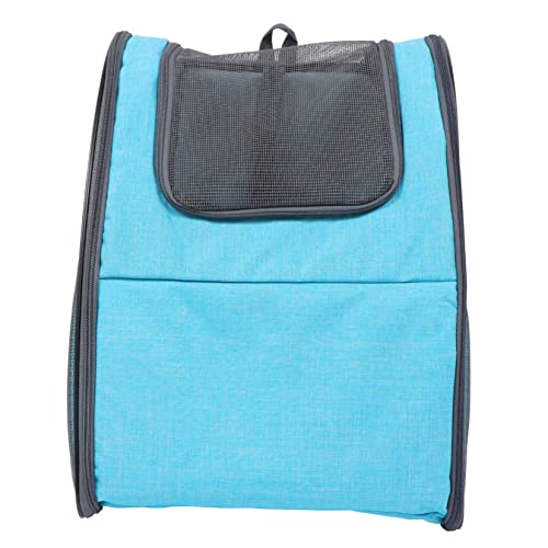Hohopeti Reisetasche für Katzen Hunderucksack Faltbarer Haustierrucksack Heimtierbedarf atmungsaktives Design von Hohopeti