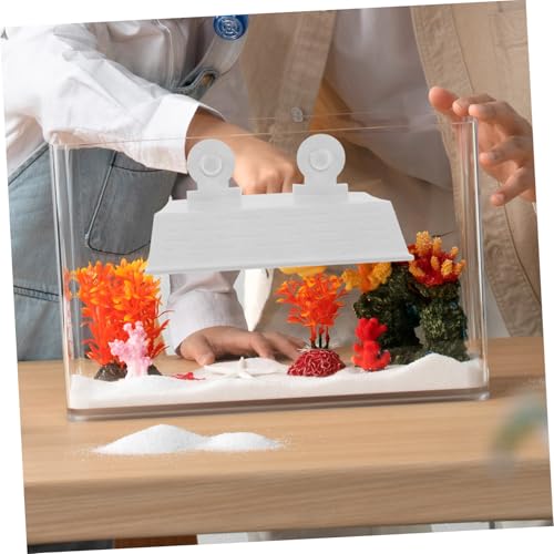 Hohopeti Schildkröten Sonnenplattform mit Starkem Saugnapf Stabile Aquarium Basking Terrasse für Wasserschildkröten Kunststoff Kletterplattform rutschfest und Langlebig für Schildkröten von Hohopeti