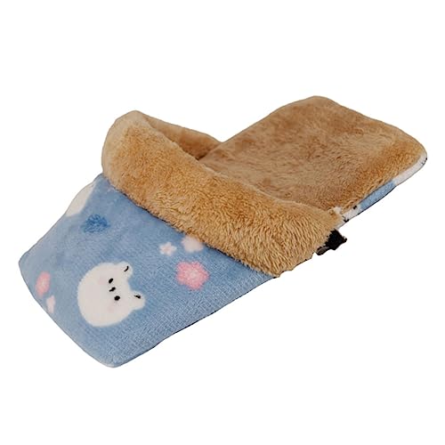 Hohopeti Kuschelsack Für Haustiere – Kuschelsack Für Meerschweinchen – Hamsterhausbett – Warmes Bett Für Haustiere – Bequemes Nest von Hohopeti