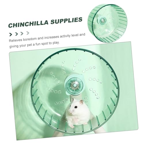 Hohopeti Silent Hamster Wheel Leises Laufrad für Zwerghamster Chinchilla und Igel Geräuscharmes Haustier Frei von Gestell Sichere rutschfeste Oberfläche für Ruhige Nachtaktivität Hohopeti Silent Hamster Wheel Leises Laufrad für Zwerghamster Chinchilla und Igel Geräuscharmes Haustier Frei von Gestell Sichere rutschfeste Oberfläche für Ruhige Nachtaktivität von Hohopeti