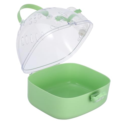 Hohopeti Tragbarer Hamster Transportkäfig mit Sicherem Verschluss Optimaler Belüftung Multifunktional für Kleintiere Wie Meerschweinchen Chinchillas Modernes Design für Reisen und Ausflüge Hohopeti Tragbarer Hamster Transportkäfig mit Sicherem Verschluss Optimaler Belüftung Multifunktional für Kleintiere Wie Meerschweinchen Chinchillas Modernes Design für Reisen und Ausflüge von Hohopeti