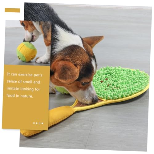 Hohopeti Tragbares Hundespielzeug Snuffle Toy aus Robustem Material Interaktives Welpen zur Geruchsschulung und Futterbeschäftigung Waschbar Geeignet für Welpen und Ausgewachsene Hunde von Hohopeti