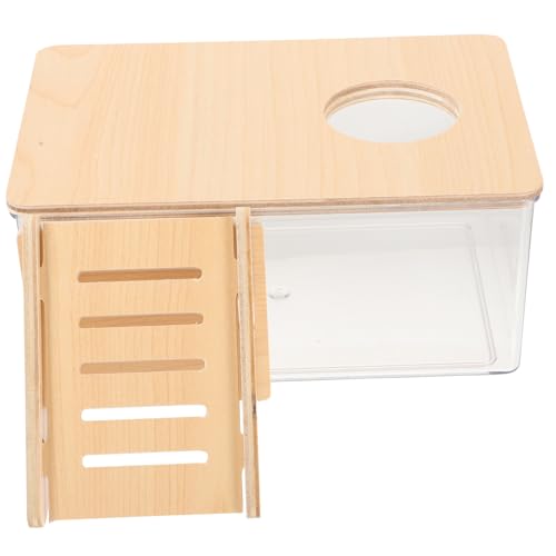 Hohopeti Eleganter Hamster-sandbadbehälter 2-in-1-sandbad-set Für Hamster-badewannen-zubehör Hohopeti Eleganter Hamster-sandbadbehälter 2-in-1-sandbad-set Für Hamster-badewannen-zubehör von Hohopeti