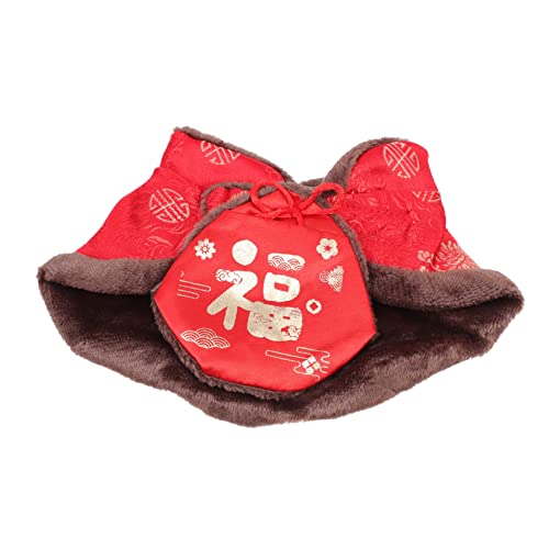 Hohopeti Modischer Hunde-/Katzen-neujahrsumhang Warmer Mantel Anziehkleidung Hohopeti Modischer Hunde-/Katzen-neujahrsumhang Warmer Mantel Anziehkleidung von Hohopeti