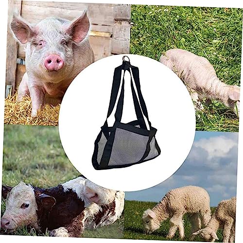 Hohopeti Verstellbare Wiegeschlinge für Kleintiere und Nutztiere aus Robustem Atmungsaktive Hängematte zum Sicheren Wiegen von Kälbern Lämmern Welpen und Kleinen Haustieren von Hohopeti