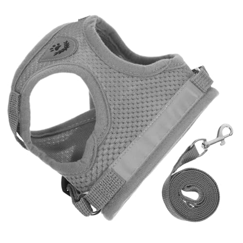 Hohopeti Verstellbares Miniatur Geschirr Set mit Leine Atmungsaktives Mesh für Kleine Katzen und Hunde Komfortabel Robust und Elegant für Outdoor Spiel Hohopeti Verstellbares Miniatur Geschirr Set mit Leine Atmungsaktives Mesh für Kleine Katzen und Hunde Komfortabel Robust und Elegant für Outdoor Spiel von Hohopeti