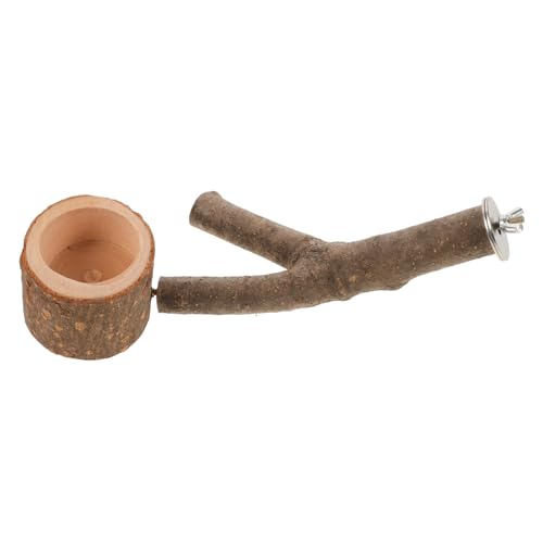 Hohopeti Vogel Stehen Stick Papagei Laufstall Stehen Natürliche Holz Vogel Sitzstange Fütterung Schüssel Sicher Vogel Spielzeug Hohopeti Vogel Stehen Stick Papagei Laufstall Stehen Natürliche Holz Vogel Sitzstange Fütterung Schüssel Sicher Vogel Spielzeug von Hohopeti