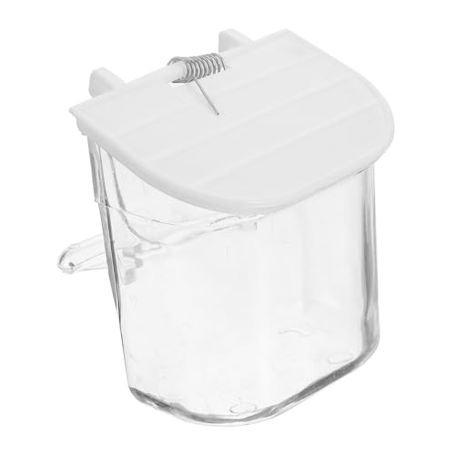 Hohopeti Vogelkäfig Futternapf Für Papageien Robuster Futter Und Wasserspender Einfach Zu Reinigen Installieren Für Wellensittiche Und Andere Kleine Vögel von Hohopeti