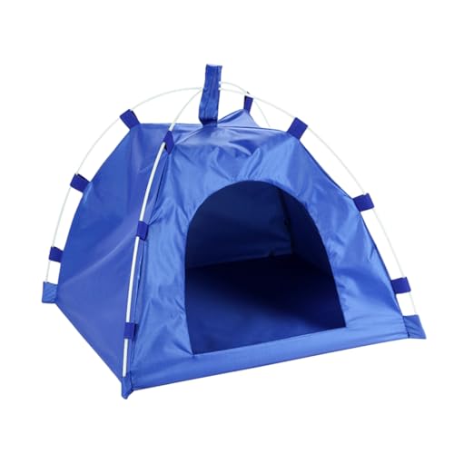 Hohopeti Haustierbedarf Hunde- Und Katzenzelt Oxford-Stoff Leichtgewicht Einfach Zu Reisen-freundlich 40x40x35cm von Hohopeti